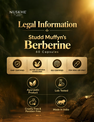 Studd Muffyn's Berberine ( 60 Capsules )