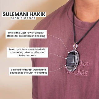 Sulemani Hakik Pendant (Without Chain)