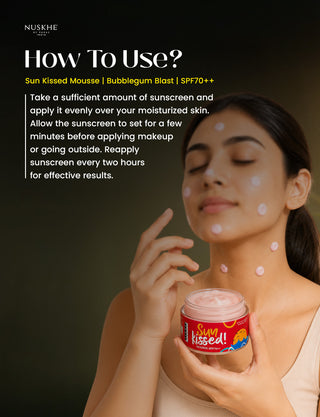 Sun Kissed Mousse | Bubblegum Blast | SPF70++