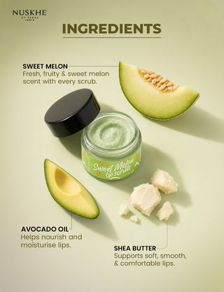 Sweet Melon Lip Scrub