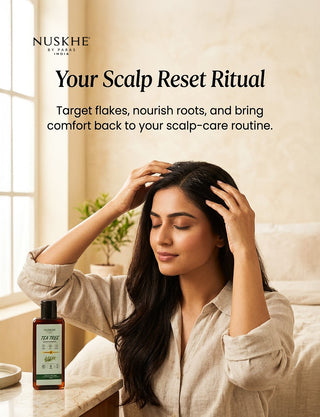 Tea Tree Hair Oil – Anti-Dandruff Scalp Nourishment