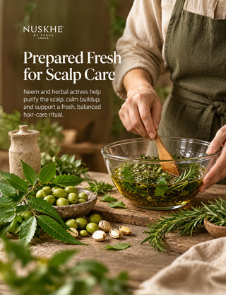 Tea Tree Hair Oil – Anti-Dandruff Scalp Nourishment