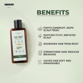 Tea Tree Hair Oil – Anti-Dandruff Scalp Nourishment