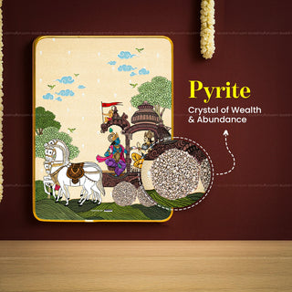 The Chariot of Dharma Pyrite Plate
