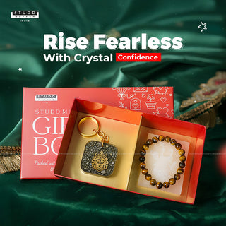 Tiger Eye Courage Crystal Combo