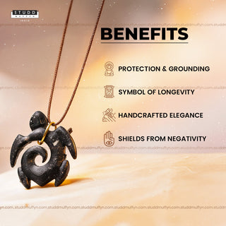 Tourmaline Tortoise Pendant