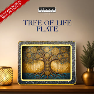 Tree of Life Richie Rich Plate