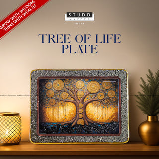 Tree of Life Richie Rich Plate
