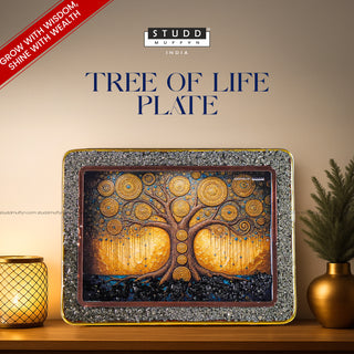 Tree of Life Richie Rich Plate