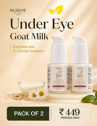 Under Eye Goat Milk  | Puffy Eyes [ Pack of 2 ]