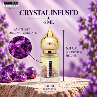 Amethyst Aura Attar | Crystal-Infused Luxury Fragrance
