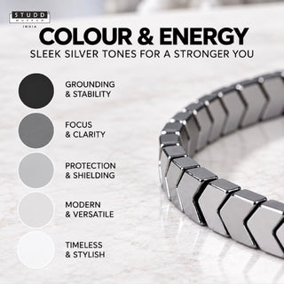 Silver Hematite Arrow Bracelet