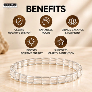 Clear Quartz Sleek Bracelet