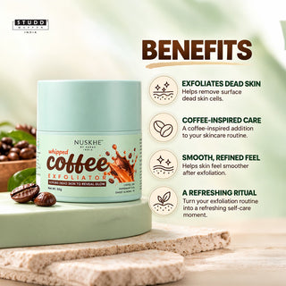 Whipped Coffee Exfoliator – Scrubs Dead Skin to Reveal Glow