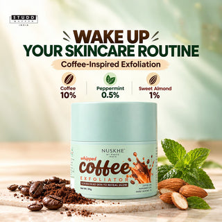 Whipped Coffee Exfoliator – Scrubs Dead Skin to Reveal Glow