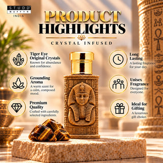Tiger Eye King Crystal Infused Attar – 6 ml