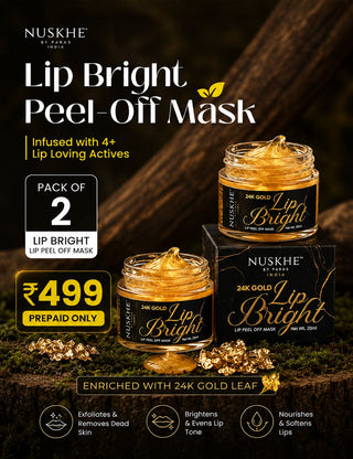 Lip Bright | Lip peel of mask [ Pack of 2 ]