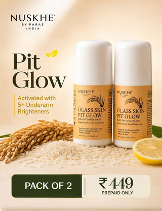 Glass Skin Pit Glow Roll On Deo [ Pack of 2 ]