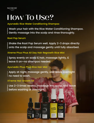 Xtreme Hair Growth Booster kit [Net Vol. 195ml]