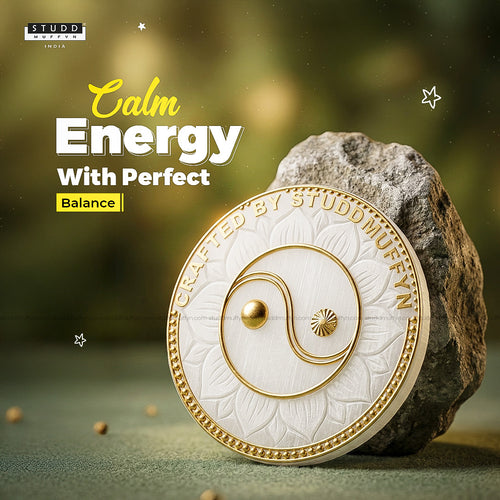 Yin Yang Harmony Selenite Coaster