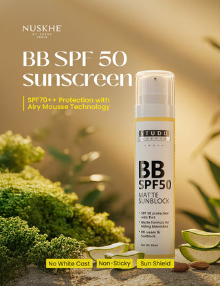 BB SPF 50 sunscreen