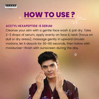 Acetyl Hexapeptide-8 Serum | Fine Line & Wrinkle Smoothing Care (30ml)