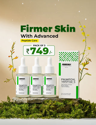Deep Wrinkle Care Palmitoyl Tripeptide-5 Serum  [ Pack of 3 ]