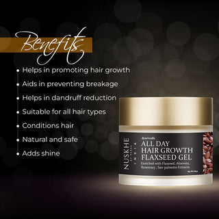 Ayurvedic Flaxseed Hair Gel