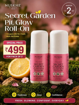 Secret Garden Glass Skin Pit Glow Roll-On Deo
