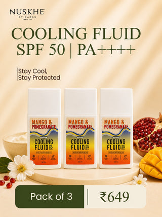 Mango & Pomegranate Cooling Fluid Sunscreen