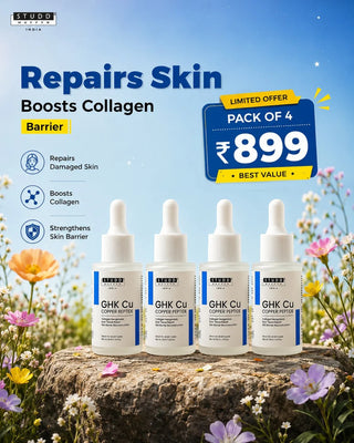 GHK Cu Copper Peptide Serum | Scar Repair & Collagen Support
