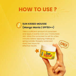 Sun Kissed Mousse | Mango Mania | SPF50++