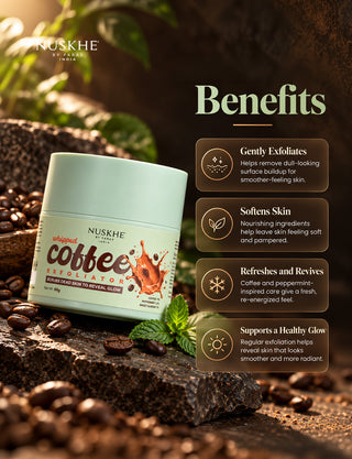 Whipped Coffee Exfoliator – Scrubs Dead Skin to Reveal Glow