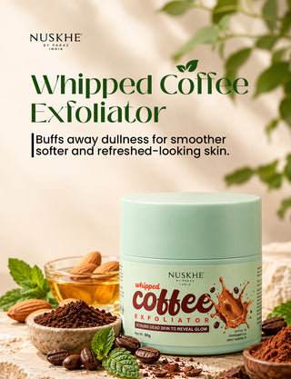 Whipped Coffee Exfoliator – Scrubs Dead Skin to Reveal Glow