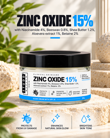 Zinc Oxide 15% Glow Cream with SPF 30
